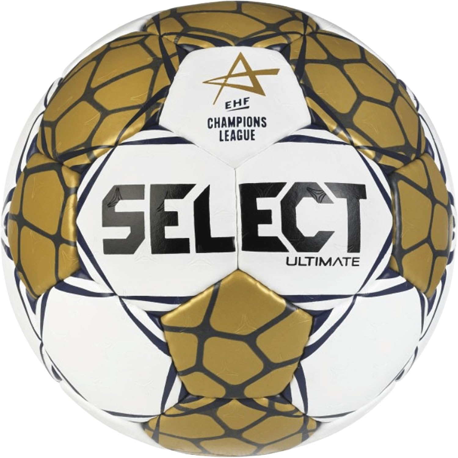 Select Champions League Ultimate Official EHF Handball 200035, Unisex Handballs, Gold, 3 EU