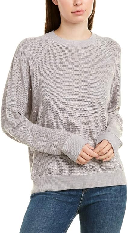 monrow star raglan sweatshirt