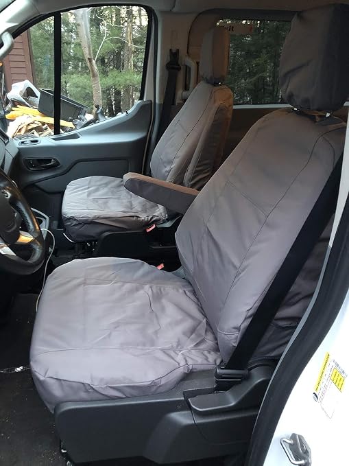 Durafit Seat Covers, F502-C8 Compatible with 2014-2021 Ford Transit Front