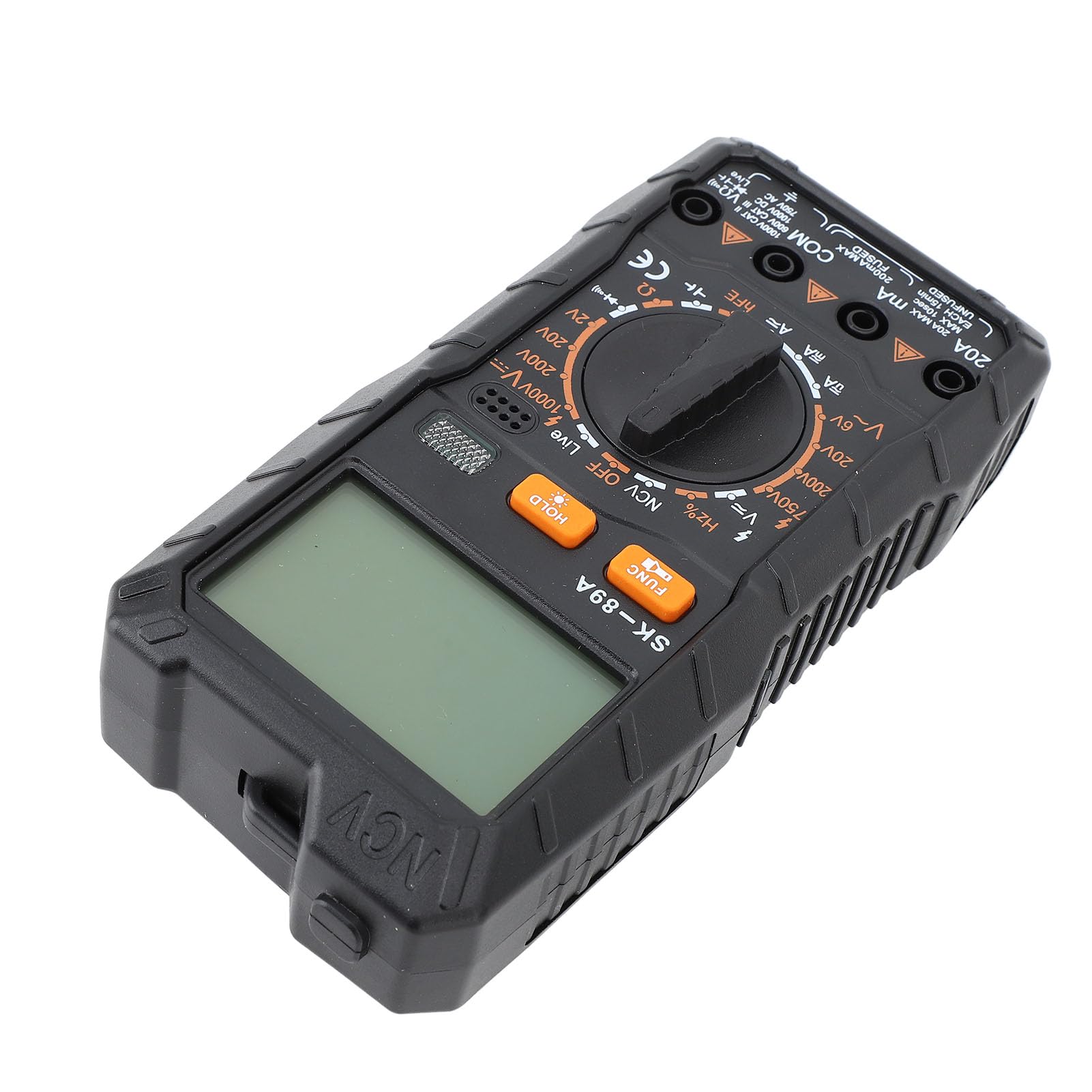 Auto-Ranging-Digitalmultimeter mit Spracherinnerungsfunktion, Tragbarer Elektrischer Tester für Präzise Messungen, Ideal für Heimwerker, 2 X AAA-Batterien Im Lieferumfang Enthalten