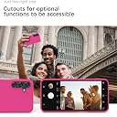 YATWIN Silicone Back Case for Samsung Galaxy A16, Soft-Touch Phone Back Cover for Samsung Galaxy A16 - Magenta gallery image