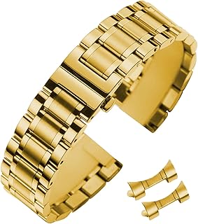 Niziruoup Stainless Steel Watch Band 14mm 15mm 16mm 17mm 18mm 19mm 21mm 20mm 22mm 23mm 24mm Universal Metal Watch Strap Sm...