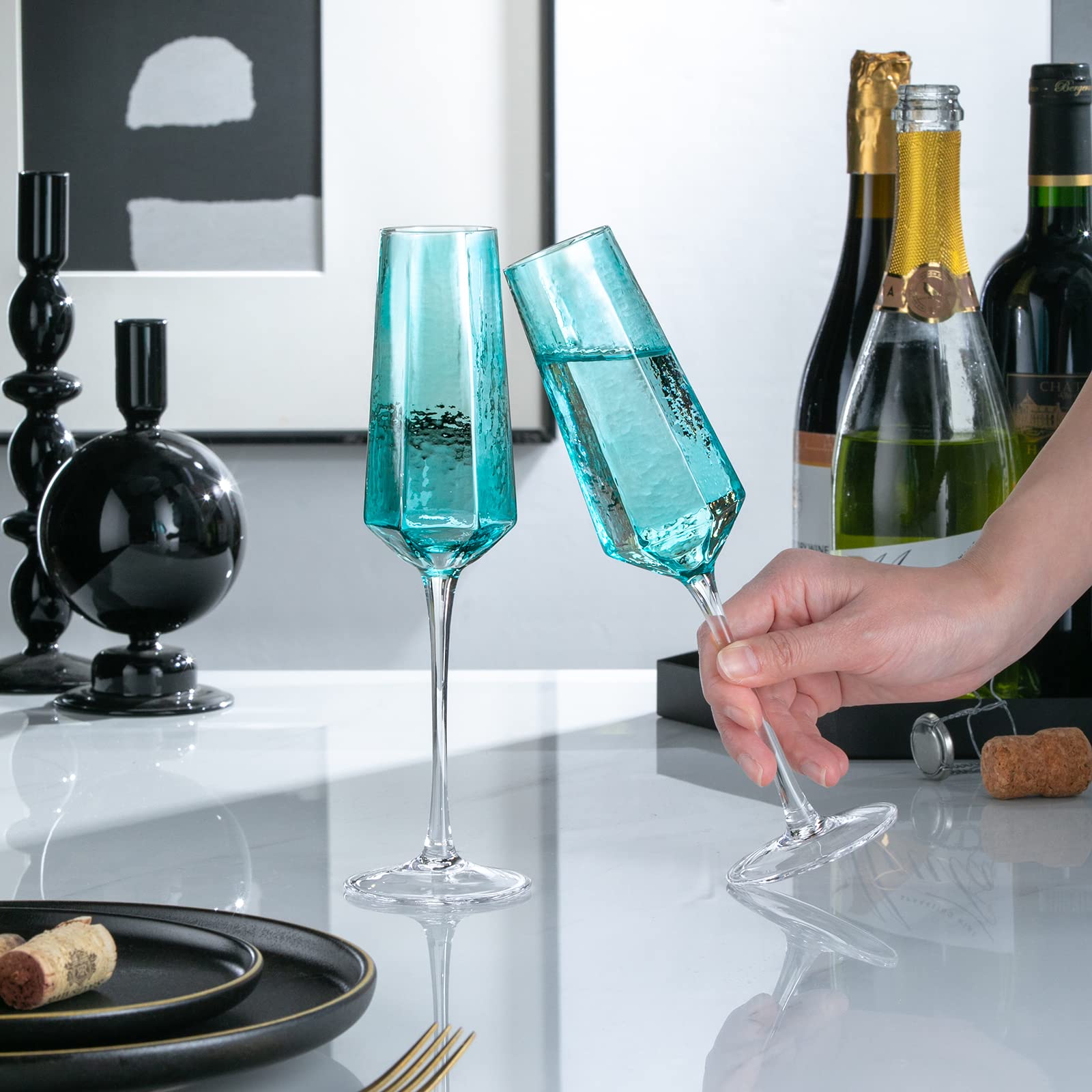 Amazon | シャンパングラス ワイングラス グラス おしゃれ グラス