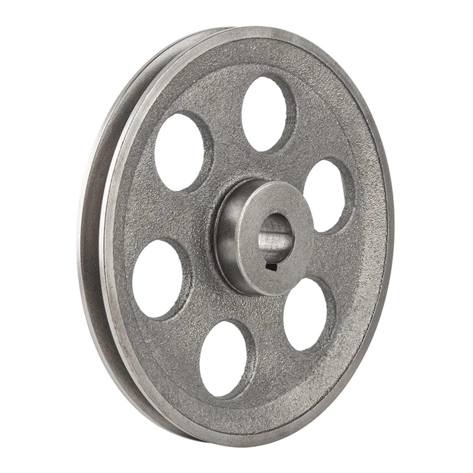 Poulie à courroie trapézoïdale épaisse, diamètre creux 140-200 mm, poulie simple à fente type A, roue en fonte, accessoires for outils électriques(150mm,15mm)