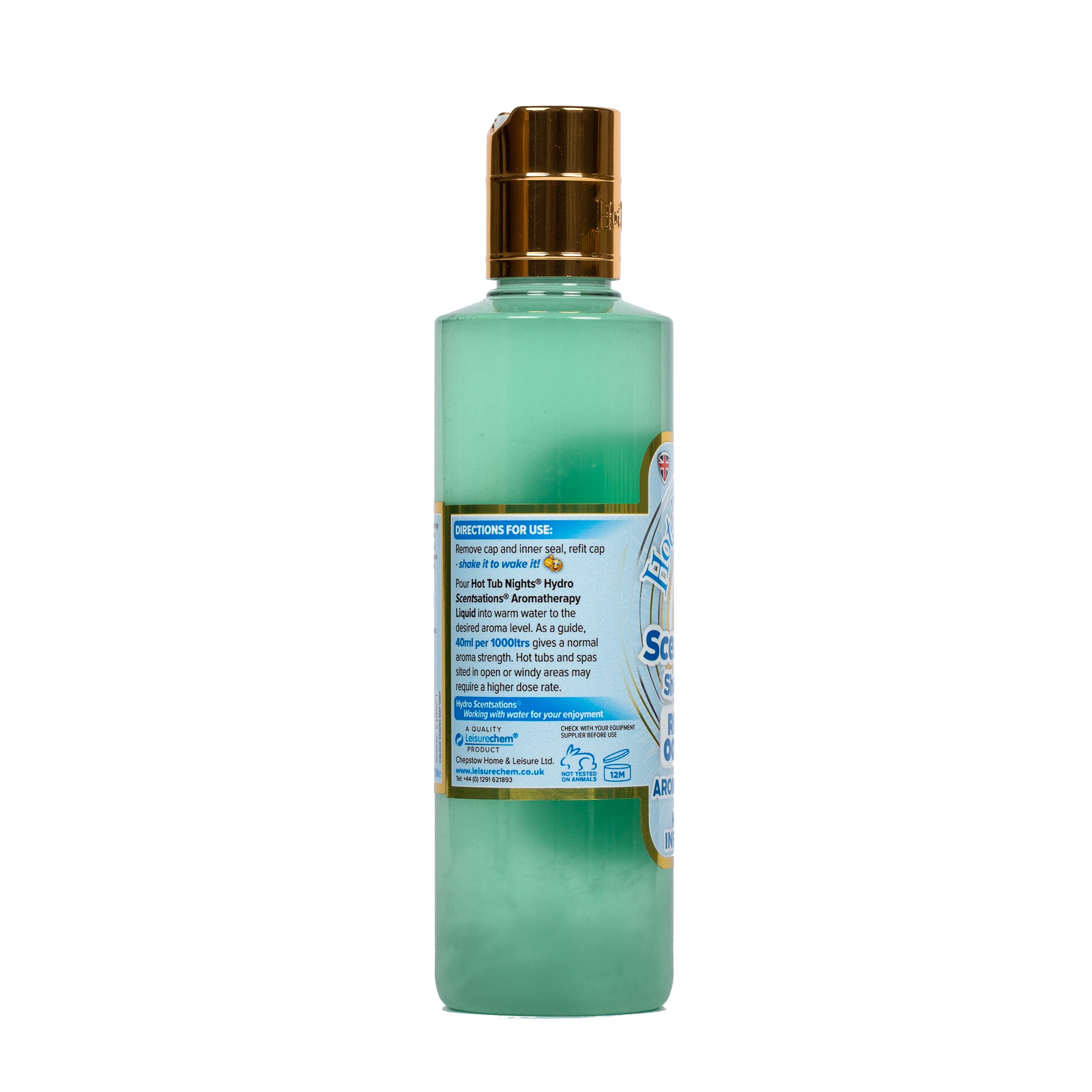 Hydro Scentsations - Líquido de aromaterapia (spray refrescante océano, 1 x 250 ml)