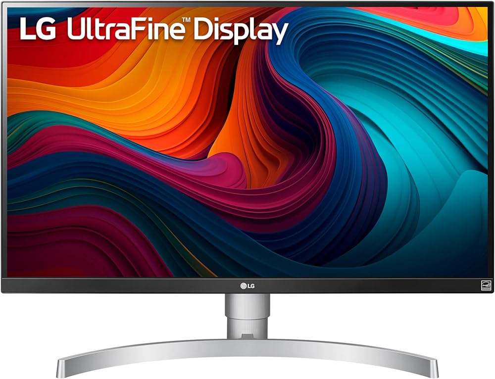 LG 27UK650-W 27 Inch 4K UHD IPS LED Monitor with HDR 10 and Adjustable Stand - View 1