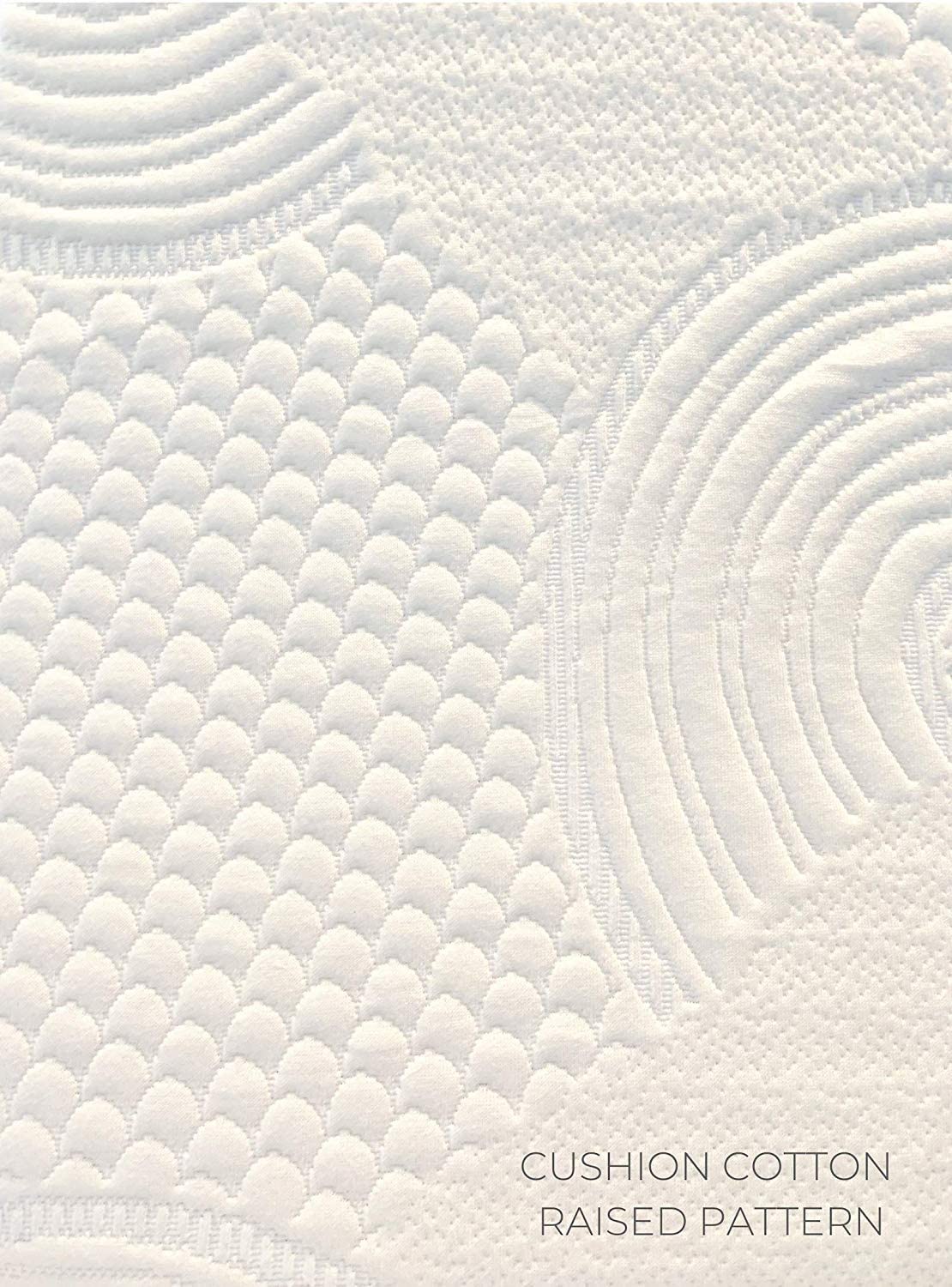 OrganicTextiles 3” Inch Organic Latex Mattress Topper Pad [GOLS & GOTS Certified] with Organic Cotton Cover Protector (Twin XL Size, Firm), Superior Pressure Relief, Soft and Durable, Made in USA