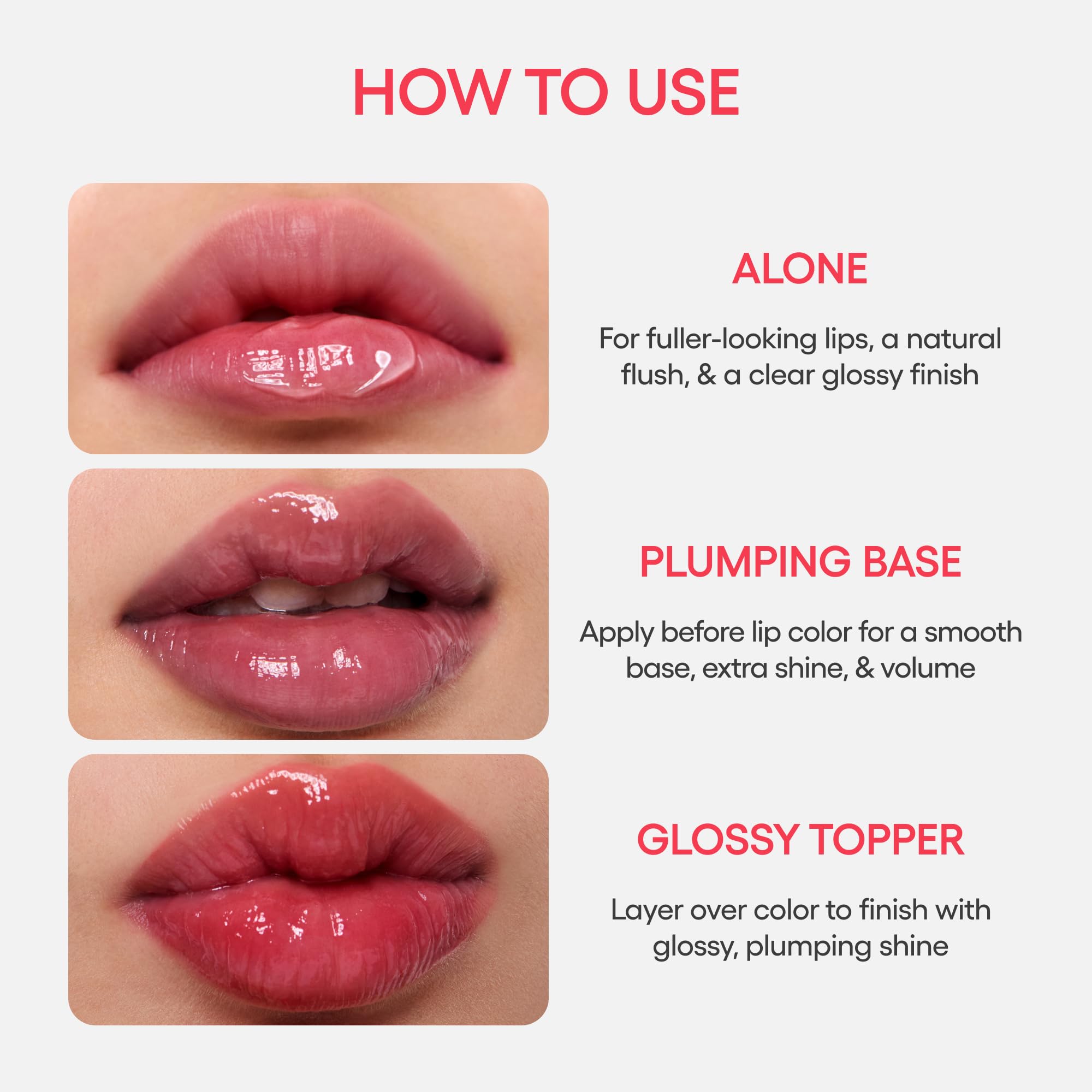LANEIGE Flush Pop Peptide Lip Gloss Treatment Plumping Cooling Gel