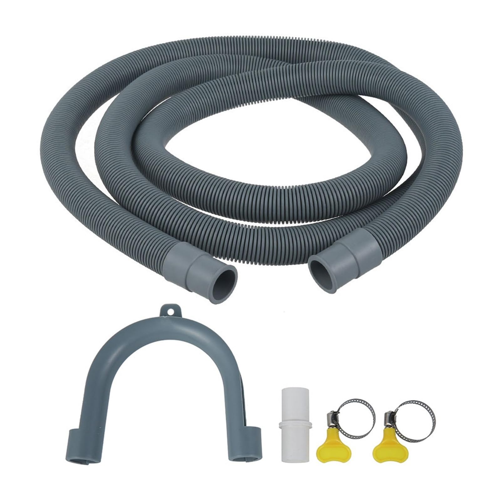 Kit Tubo Di Prolunga Tubo Di Scarico 6,6FT Tubi Di Prolunga Tubo Di Scarico Universale Di Ricambio For Lavatrice Lavatrice Asciugatrice Lavastoviglie