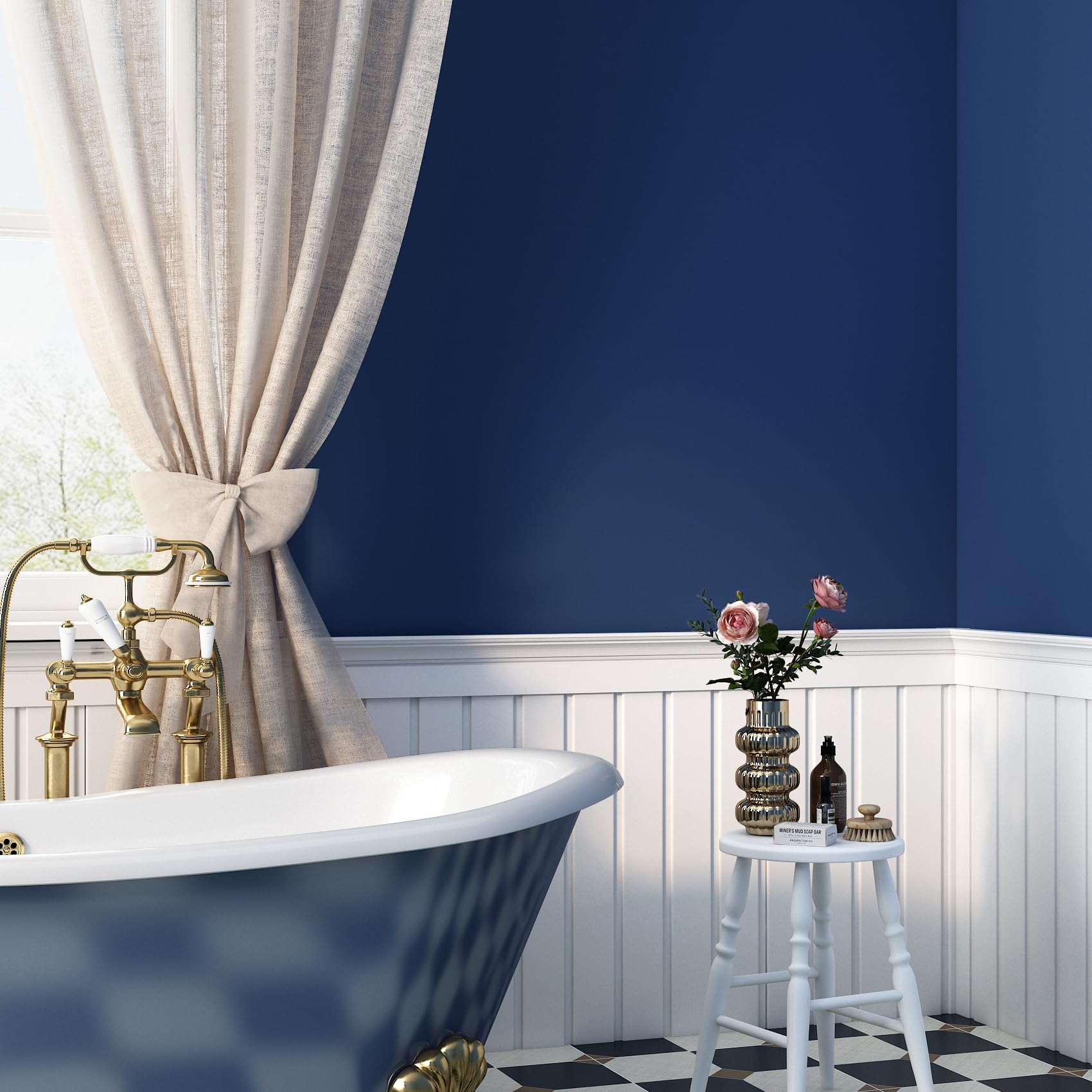 Papier Peint Adhesif En Argent Papier Adhesif Pour Meuble Cuisine 60Cm