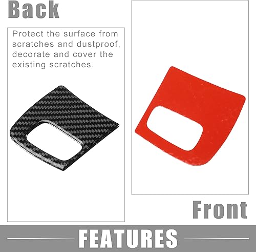 Miniatura 6 de Cubierta del marco del ojo de la cerradura del coche Accesorios interiores para Audi