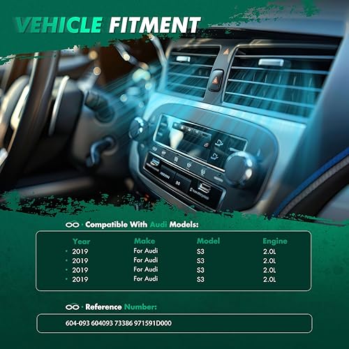 Vista 634 de SCITOO Reemplazo de actuador de puerta de mezcla de calentador HVAC para Ford F-150 2004-2008, para Ford para Lobo 2004-2008, para Lincoln para Mark