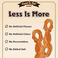 Vista 5 de Gootoe Tendones de Pavo para Perros – Golosinas Naturales, Hipoalergénicas, Alternativa al Cuero Crudo, Masticables Duraderas para Cachorros