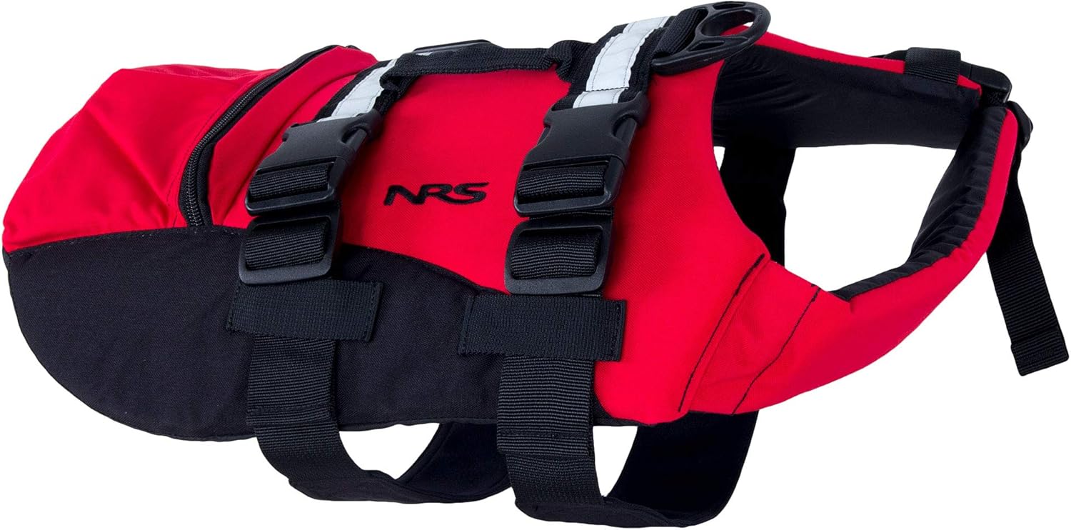 NRS CFD Dog Life Jacket, Red, XL, 40023.01.103 Northwest