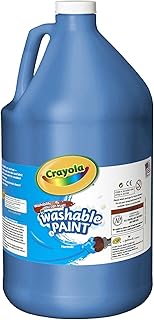 Crayola 542128042 Washable Paint, Blue, 1 gal