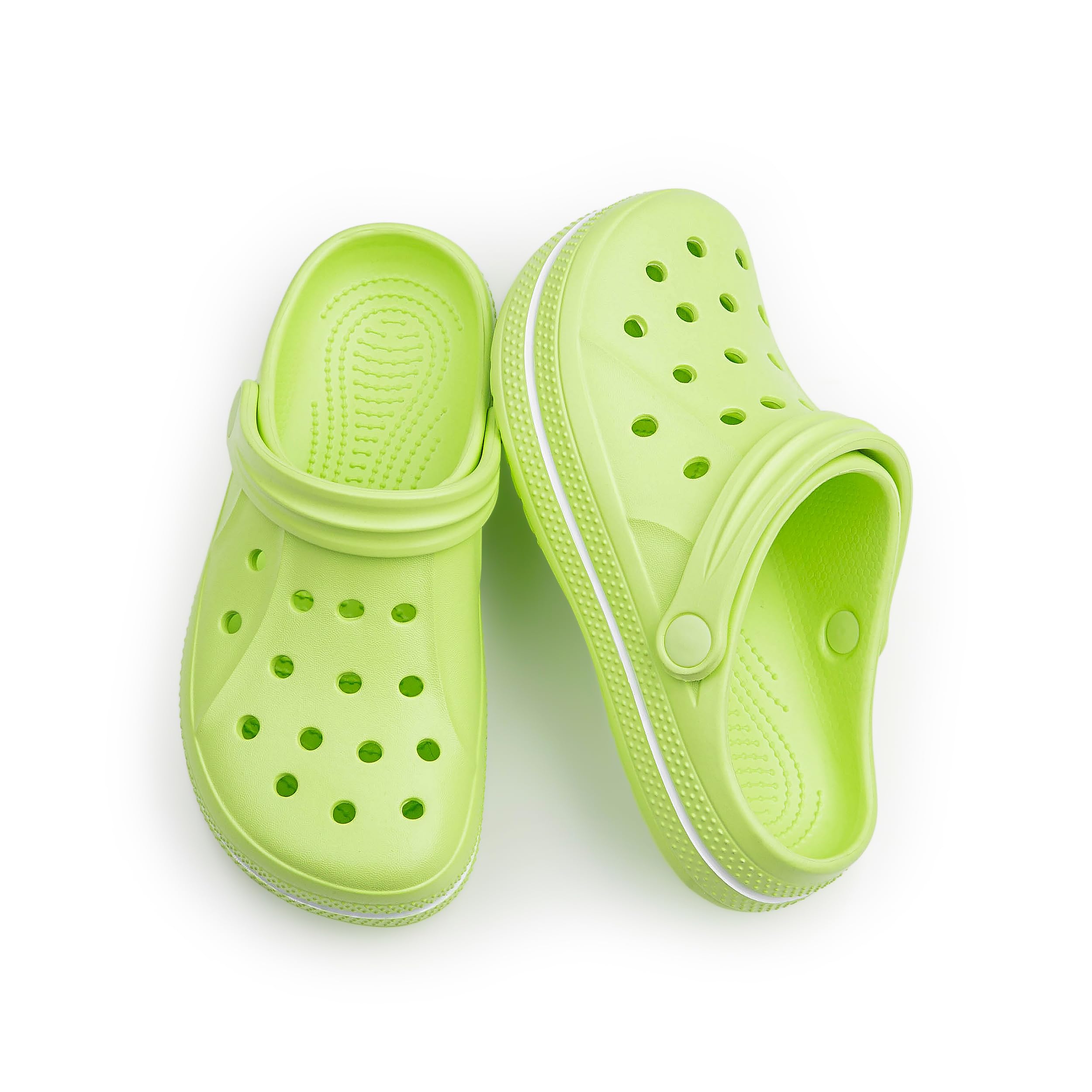 DDFOX Kid's Garden Clogs Cute Slides Sandals Beach Slipper Indoor Outdoor-Friendly Comfy Lightweight - 2