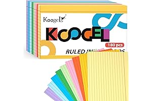 Koogel Index Cards 5x8 Ruled