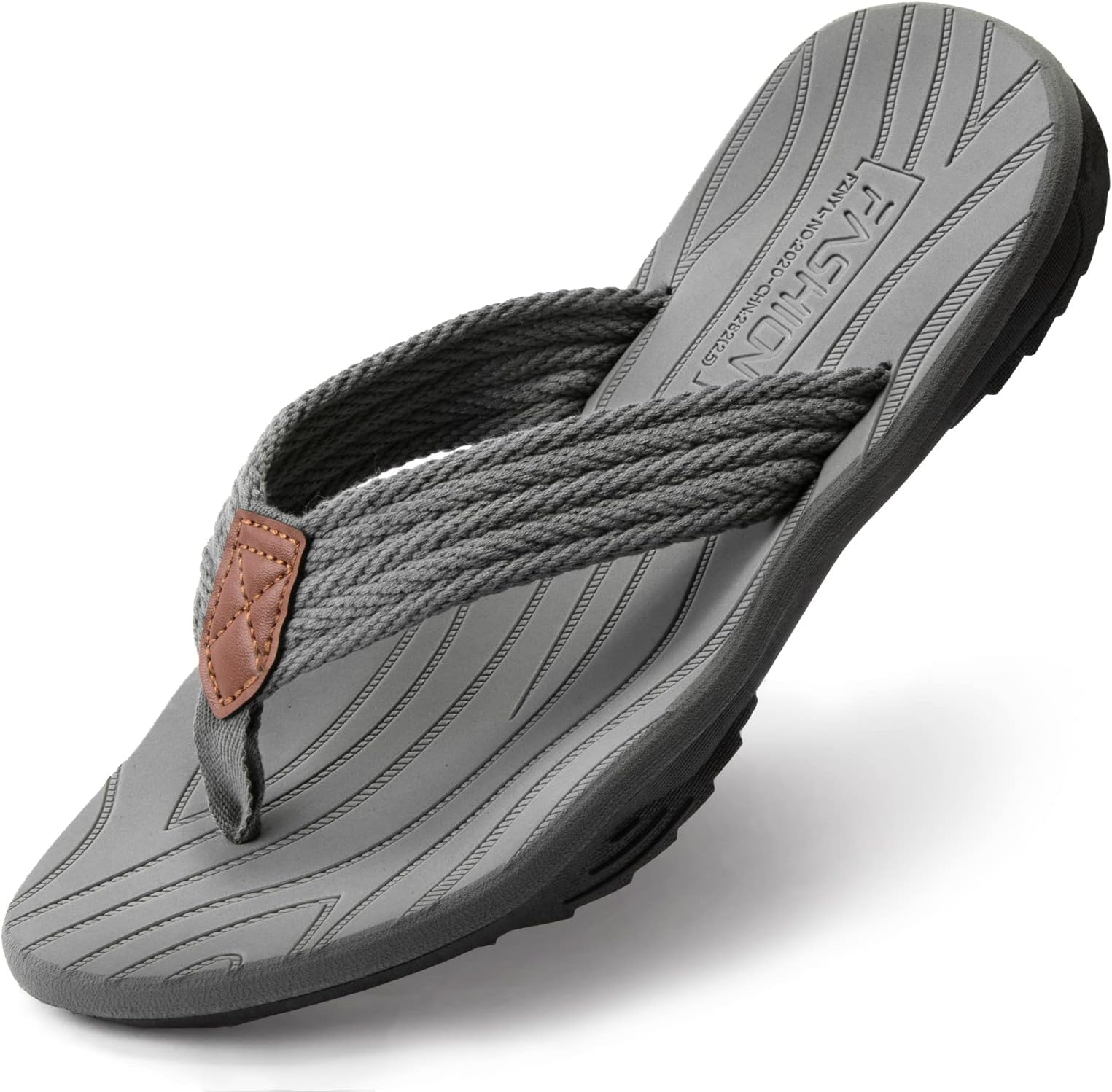 ShebShebSandals For Men -Rubber Soles Durable And Comfort Beach Shoes For Outdoor Walking Hiking Flip Flops