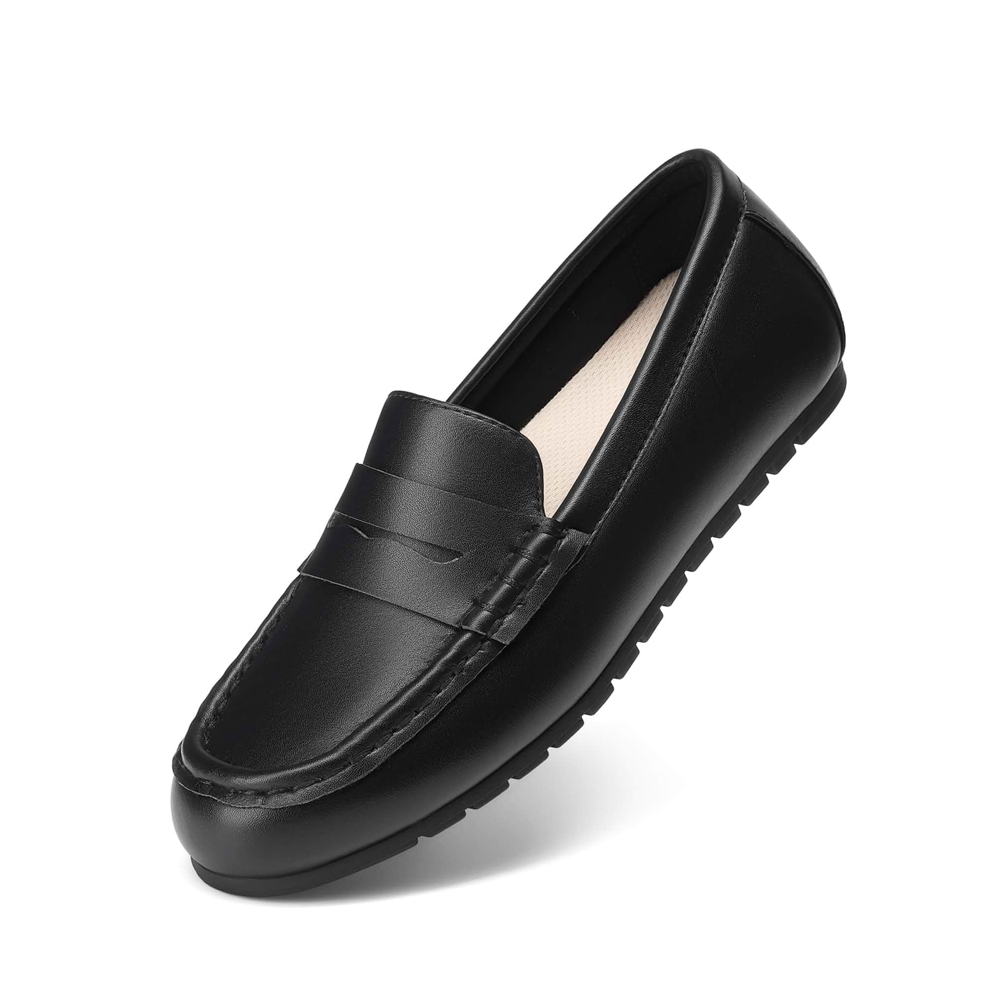 DREAM PAIRS Women's Loafers Slip On Comfort Work Flats Comfortable Classic Lightweight Moccasin Loafers Business Casual Formal Work Office Daily Walking Driving Shoes