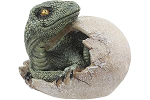 Ebros Jurassic Era Predator in Hatching Egg Fossil