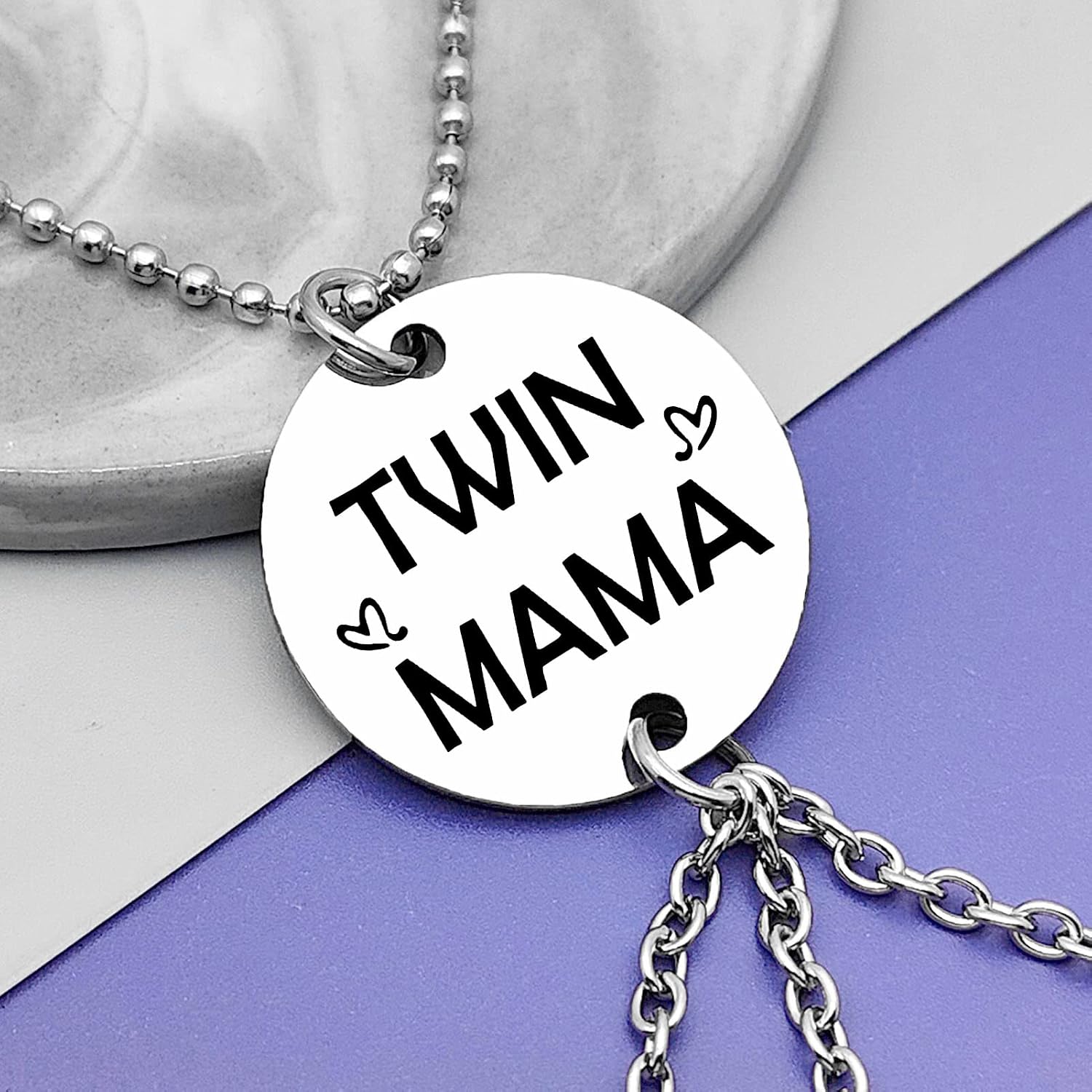 Mommy to Be Gift Twin Mom Gift for New Mom Car Hanging Ornament for Women Mom of Twins Gift First Time Mom Gift Pregnancy Announcement Gift Car Rear View Mirror Hanging Accessories image 4