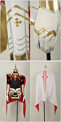 Miniatura 8 de Yejue Disfraz de cosplay para mujer con capa, conjunto completo para fiesta de Halloween