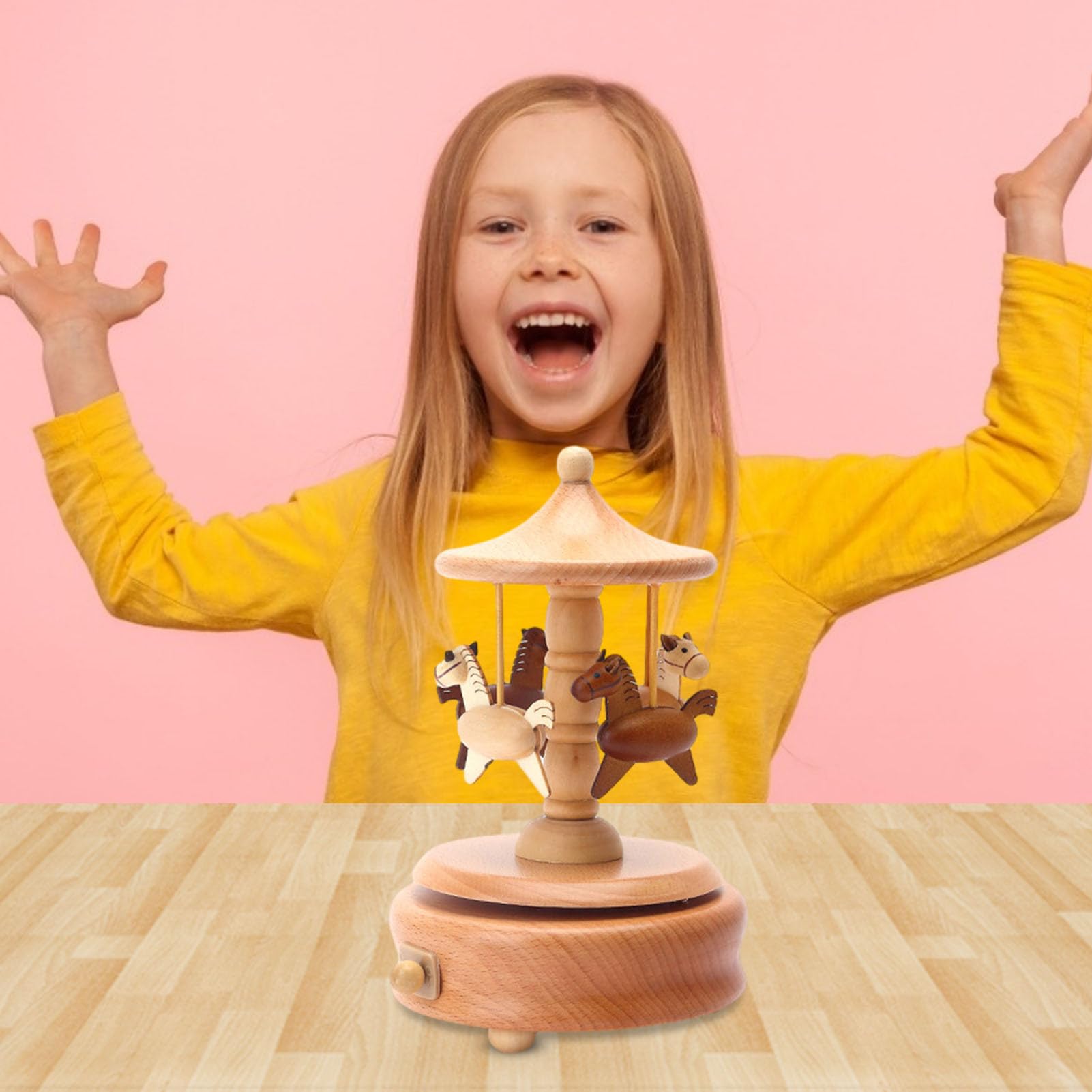 Générique Carillon Musicale Box per - Balletto Balletto Castello meccanico | Ornamento Ufficio per la decorazione della casa, Regalo per il giorno di, Anniv