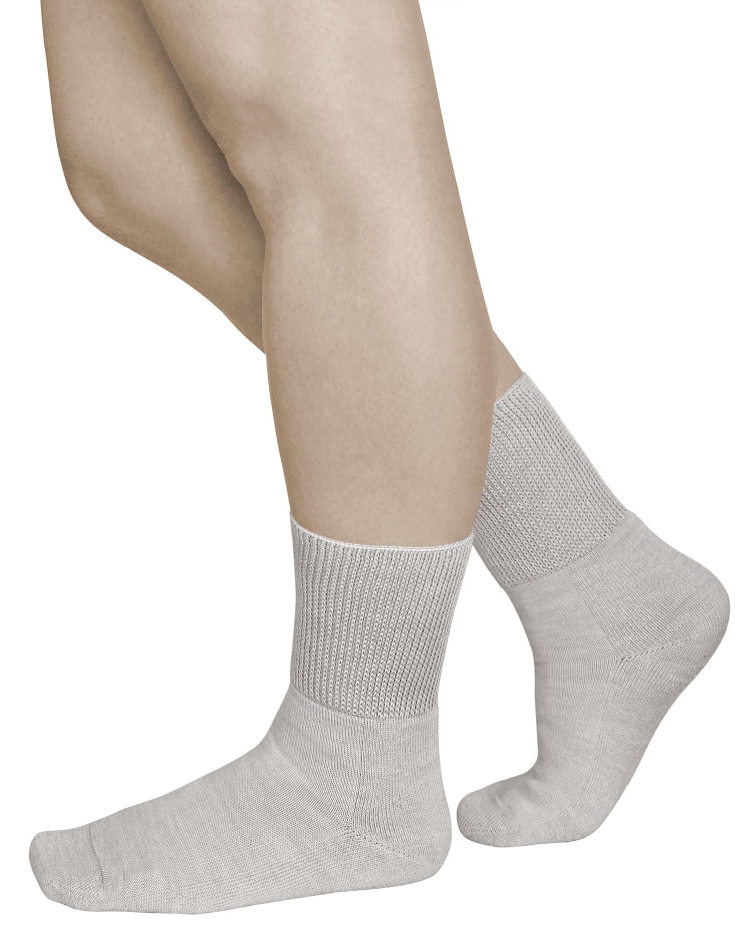 VITSOCKS Skarpetki Bezuciskowe WEŁNIANE MERINO z Extra Szerokim Ściągaczem Damskie (2 PARY) Zdrowotne 39 42 43 46