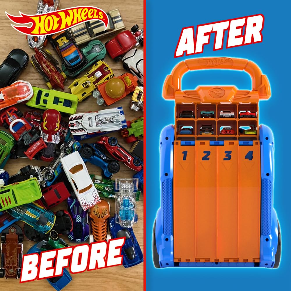 Cefa Toys walizka ochronna Hot Wheels 2 w 1, pojemność 20