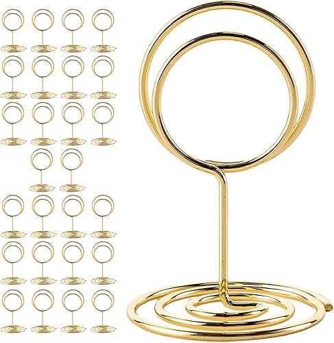 Table number holders