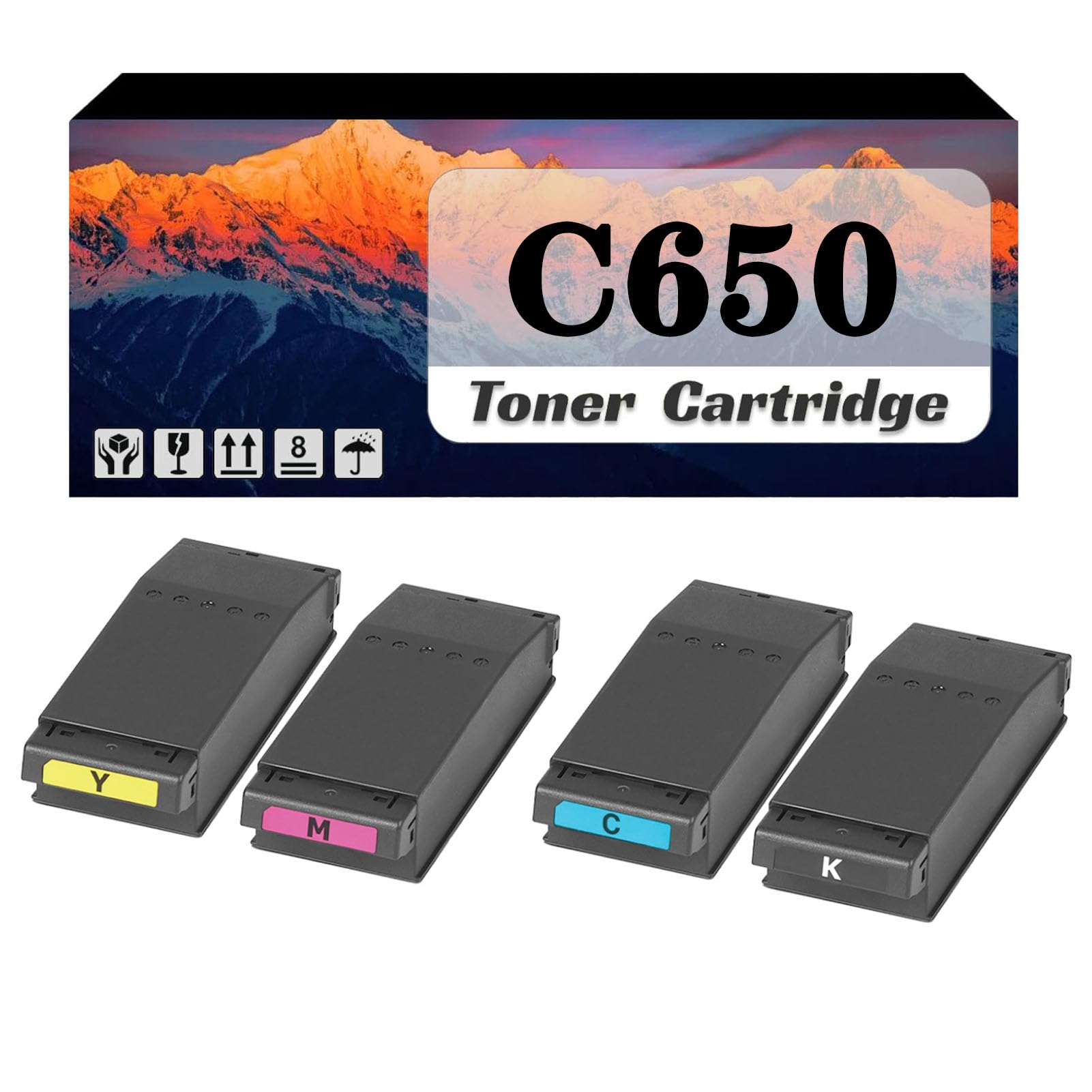Amazon.co.jp: 9006130 9006129 9006128 9006127 for OKI C650 C650dn