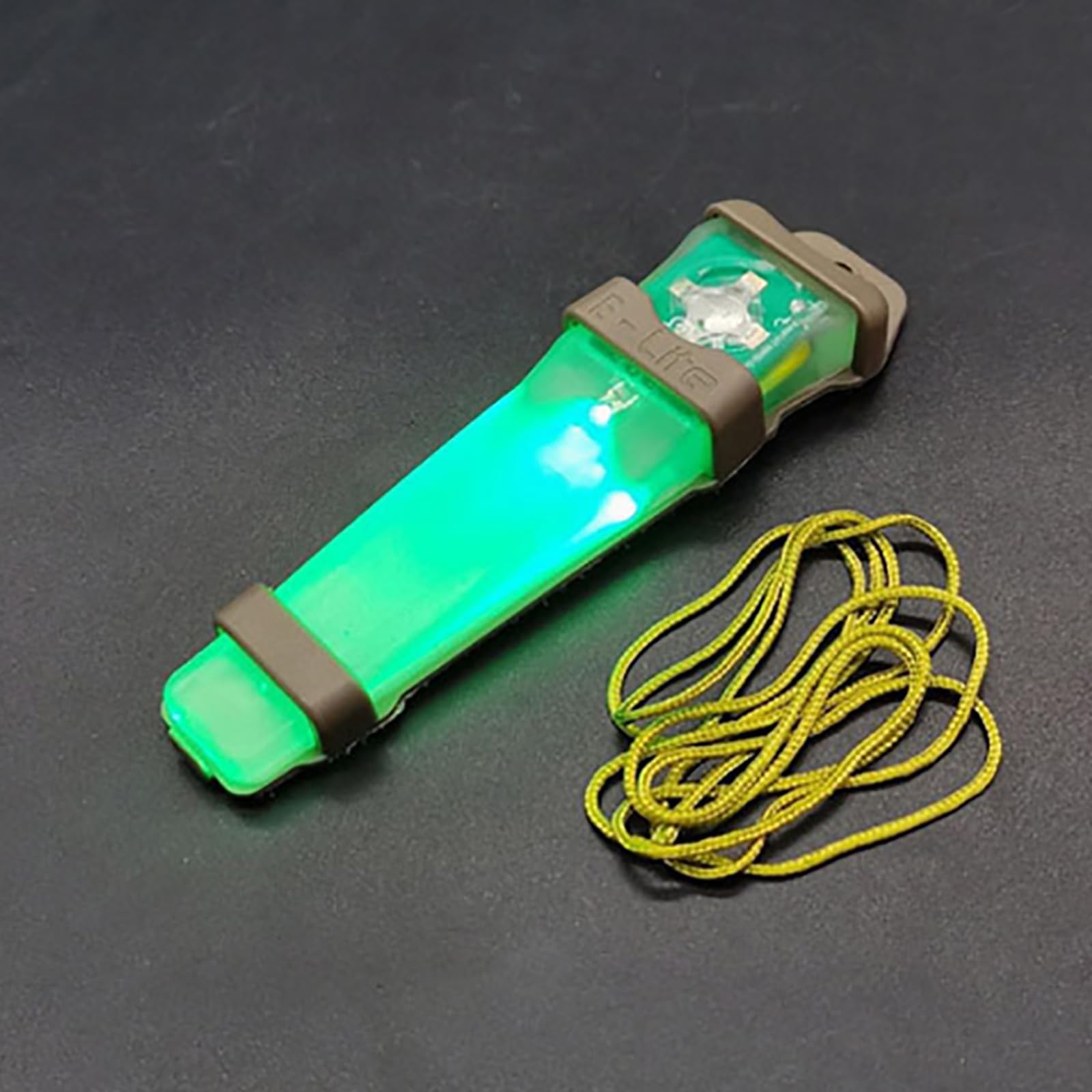 Tacticals - Luz intermitente para casco al aire libre, caza, supervivencia, luz de marcador de identificación personal
