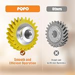 Upgraded Mixer Worm Gear Replacement Compatible with KitchenAid Bowl-Lift/Tilt-Head Mixer Accessories(2PCS)
