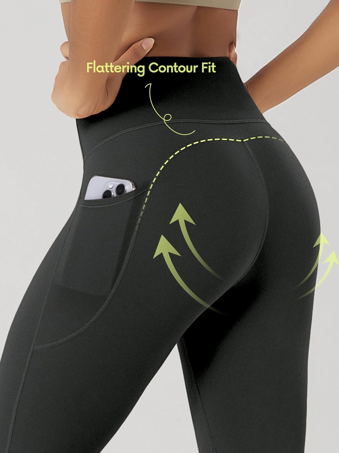 ODODOS Cloud Feeling Flared Pants with Pocket for Women High Waist Casual Bootcut Yoga Pants, 30"/32" Inseam - Image 5