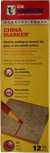 C.H. Hanson - Marcador de China en caja roja para superficies lisas12