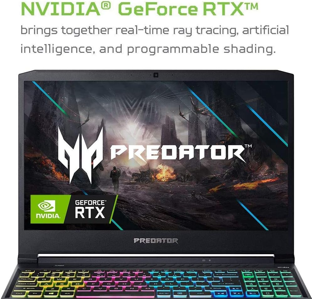 Discount 70% Acer Predator Helios 300 Gaming Laptop, i7-10750H, 15.6 FHD 144Hz IPS Display, WiFi 6, RGB Backlit Keyboard, HD Webcam, USB-C, HDMI, NVIDIA GeForce RTX 3060 6GB, Win 10 (16GB RAM | 512GB PCIe SSD)