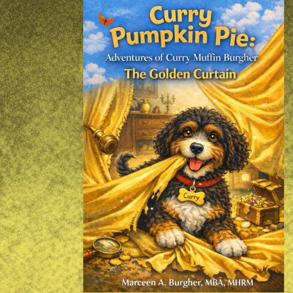 Curry Pumpkin Pie™ The Adventures of Curry Muffin Burgher™ The Golden Curtain