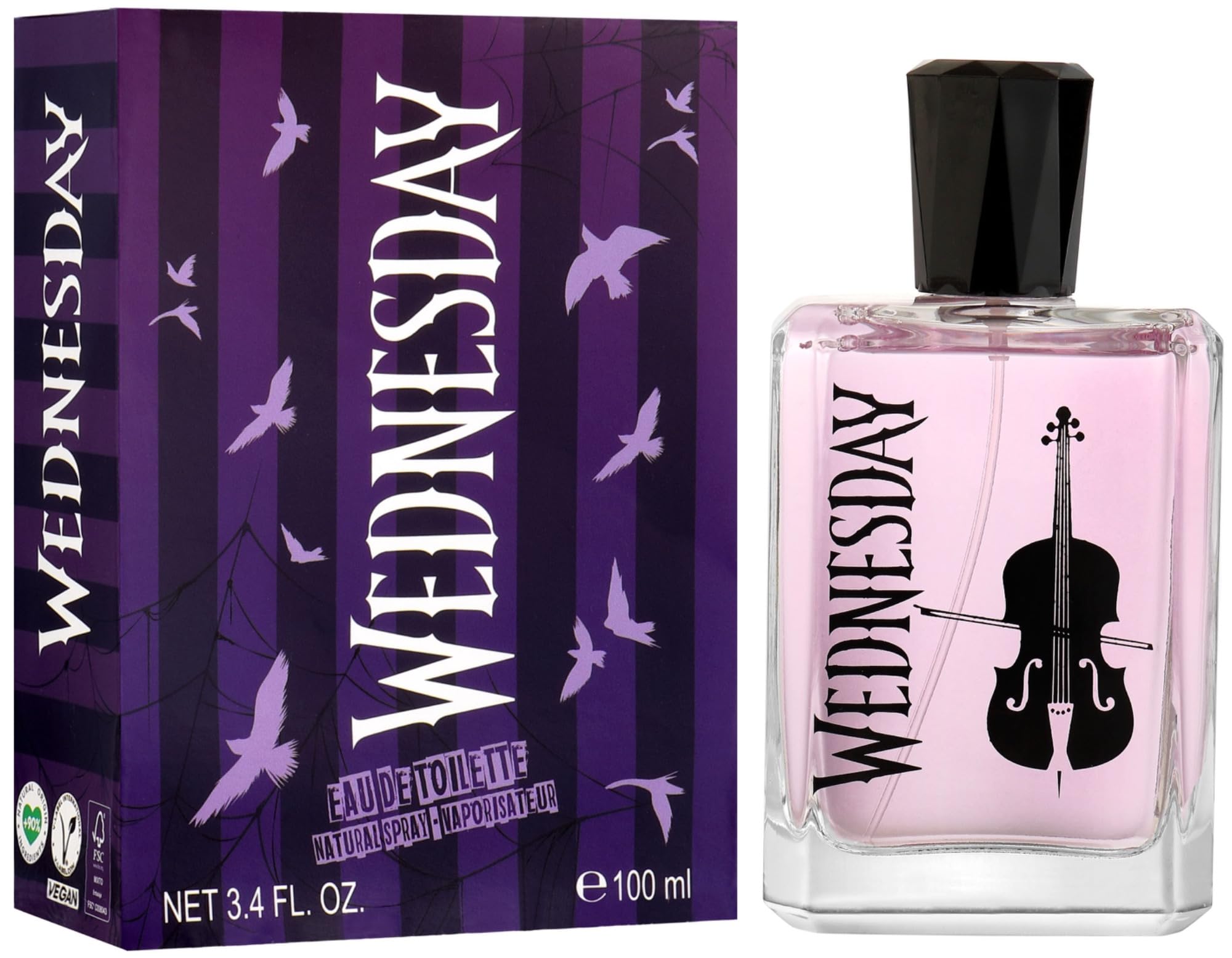 Wednesday Eau de Toilette für Kinder und Jugendliche im Glas-Flakon, 100 ml