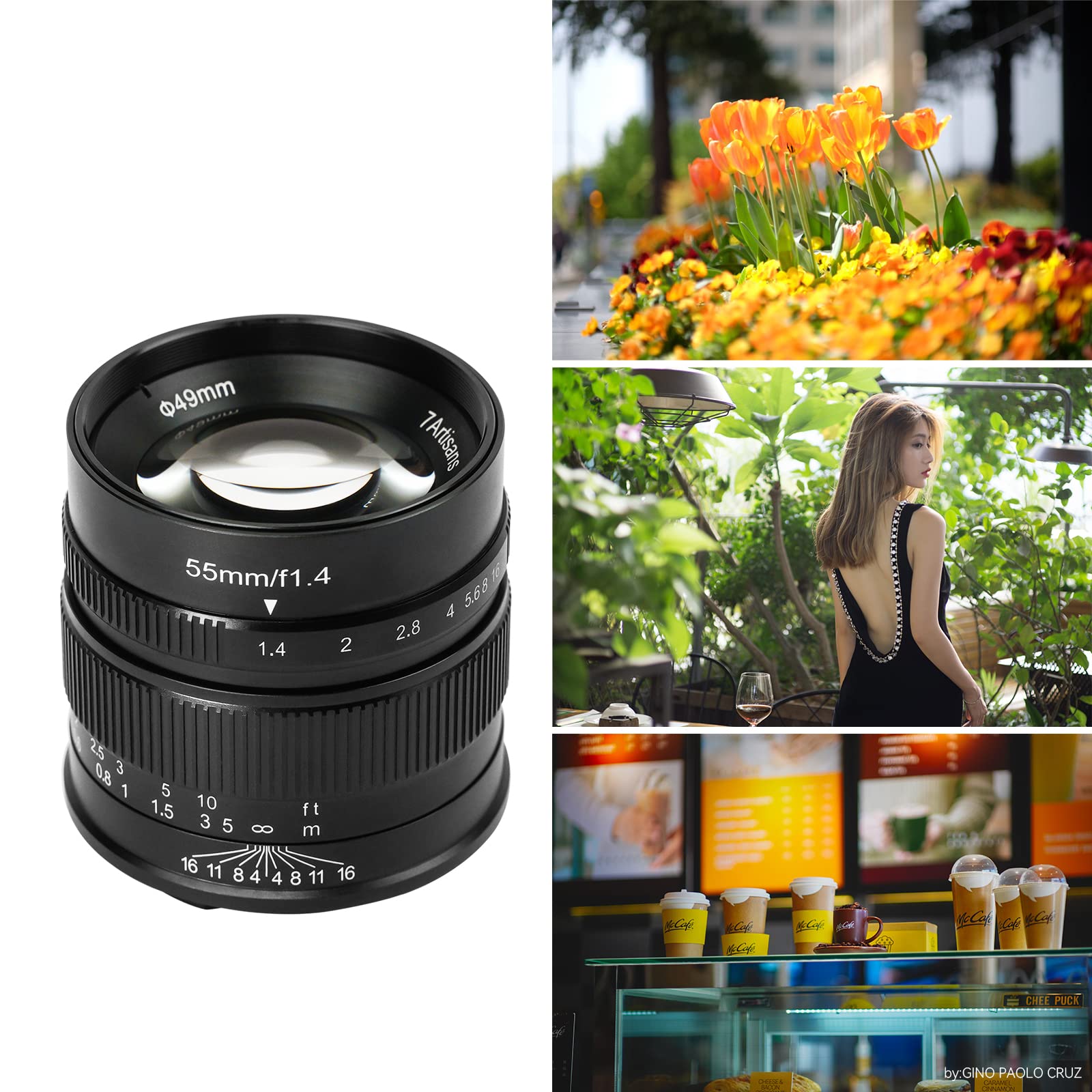 Amazon.co.jp: 7artisans 55mm F1.4 APS-C マニュアルフォーカス