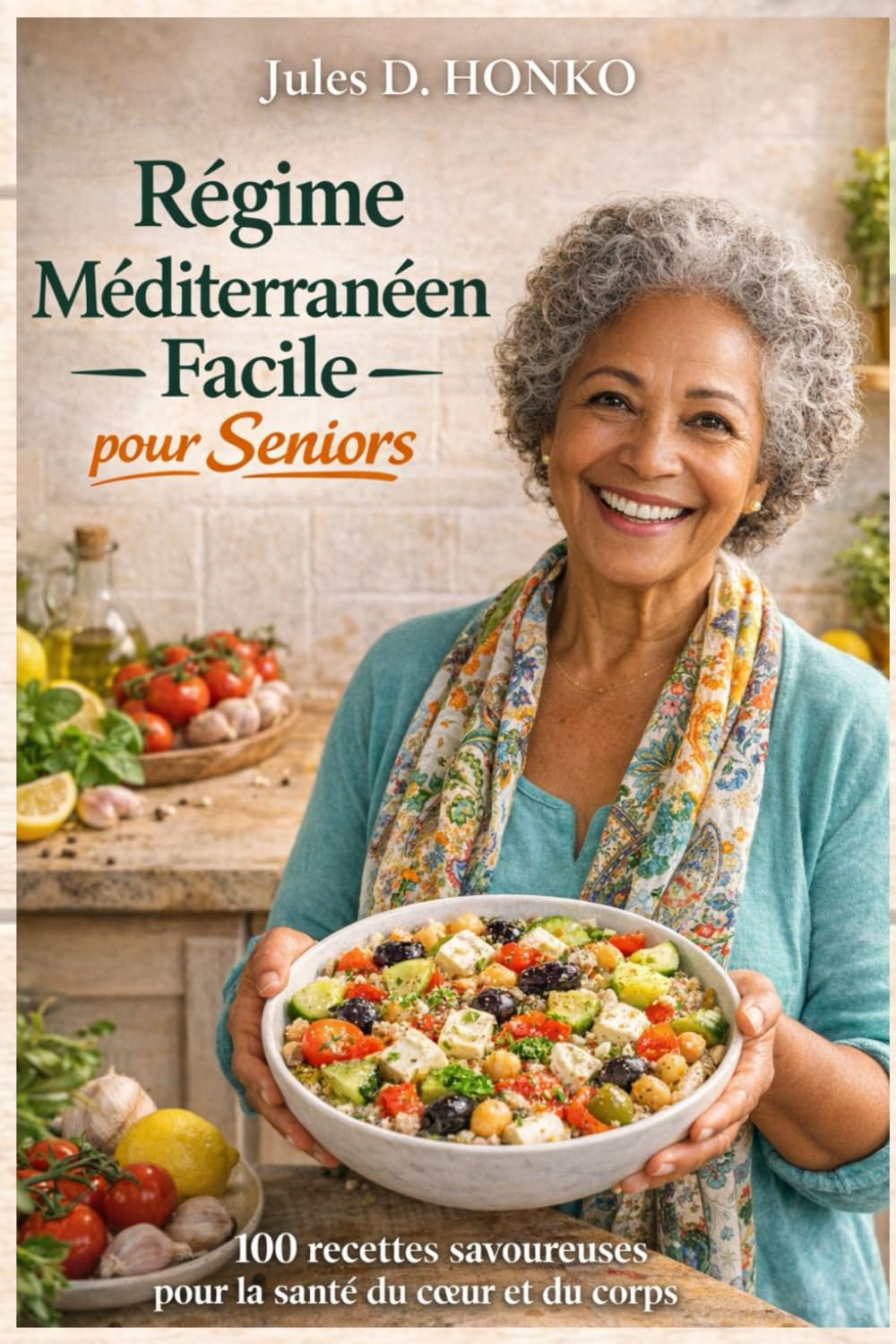 Régime Méditerranéen Facile pour Seniors: 100 recettes savoureuses pour la santé du cœur et du corps