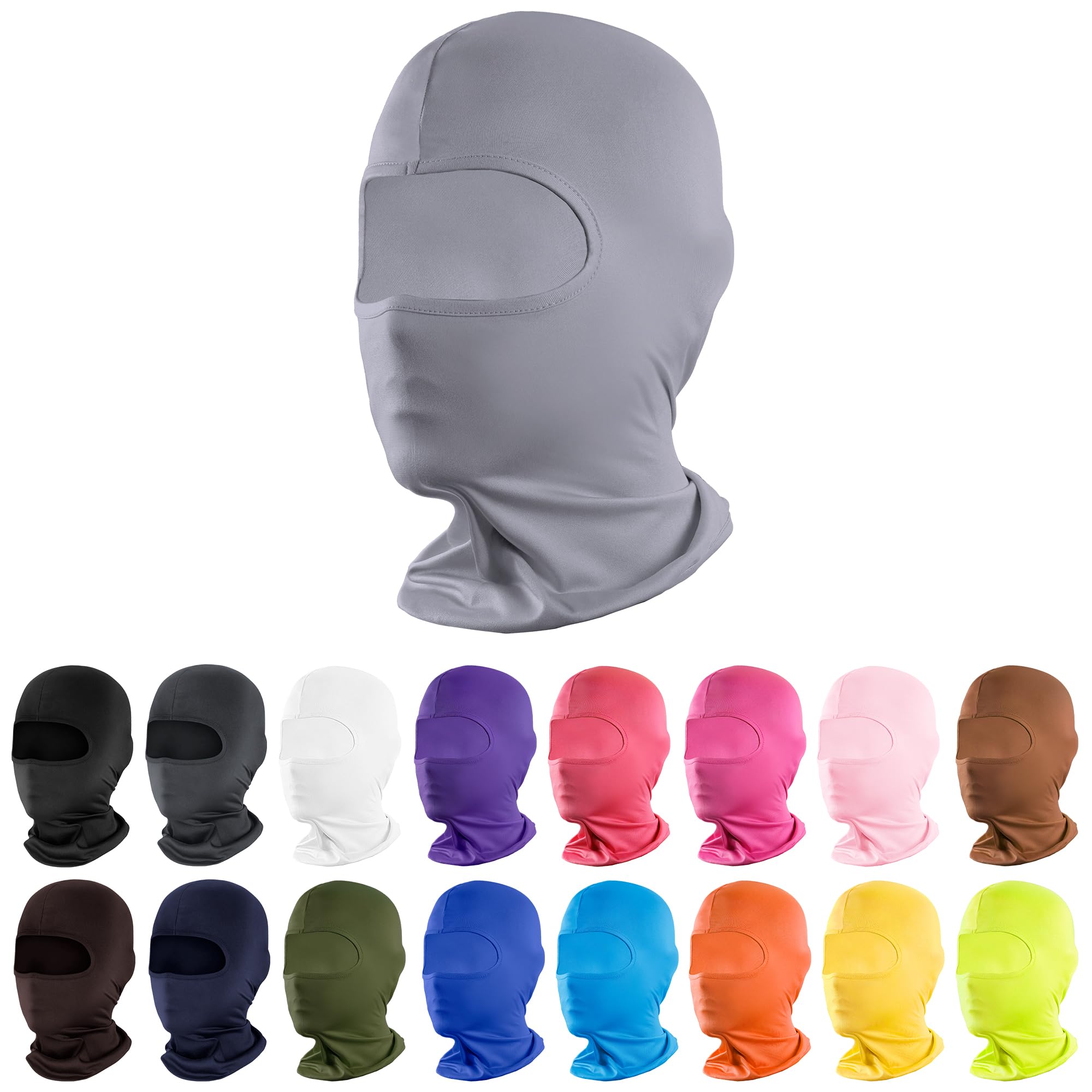 Pukavt 1-6 Pack Balaclava Face Mask, Ski Mask for Men Women