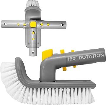 SWIMLINE HYDROTOOLS Pool Floor Wall Step Brush