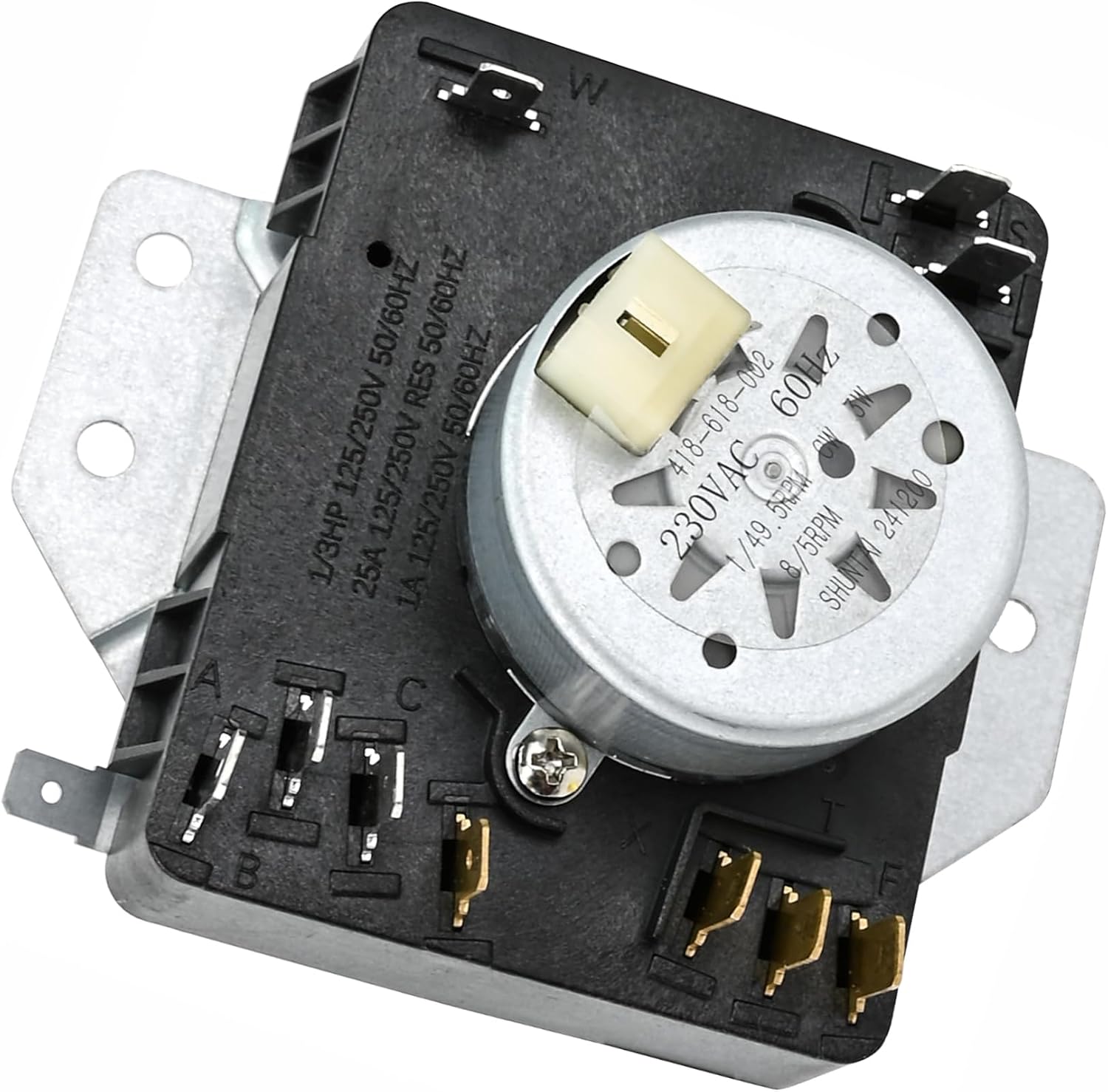 Upgraded W10185982 WPW10185982 Dryer Timer Compatible with Whirlpool,Maytag,Kenmore,Admiral,Crosley,Inglis,Magic Chef,Norge,Roper Replacement for AP6016541,PS11749831,1546812,WPW10185982VP