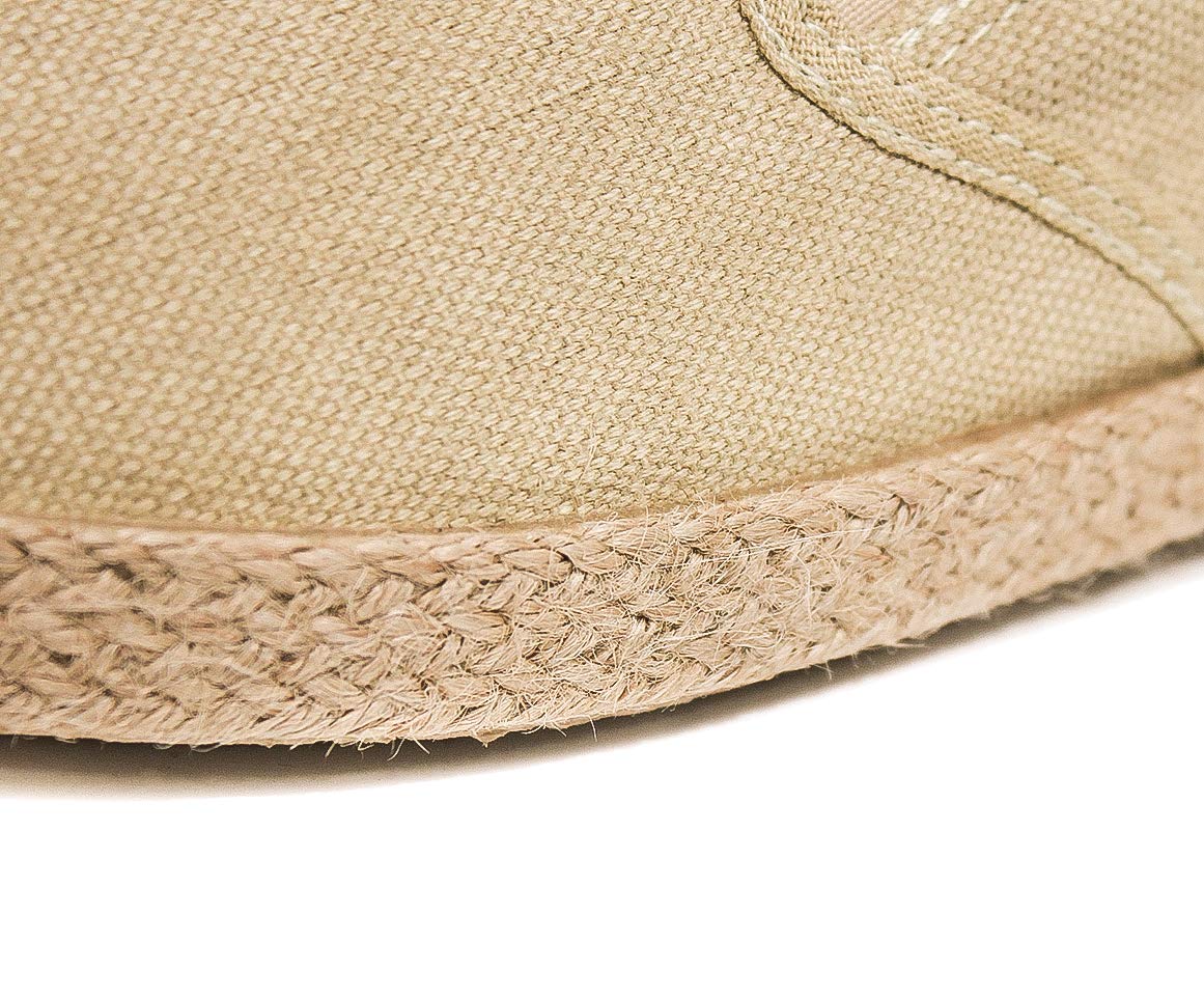 Evoga Mocassins Espadrilles Homme Artisanat Casual Bleu Chaussures Basses Été