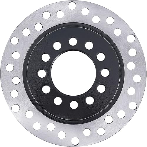 Miniatura 5 de Guaopom Kit completo de eje trasero Go Kart de 28 pulgadas, eje trasero de 27.953 in, kit completo de 3 agujeros, kit completo de freno de disco de