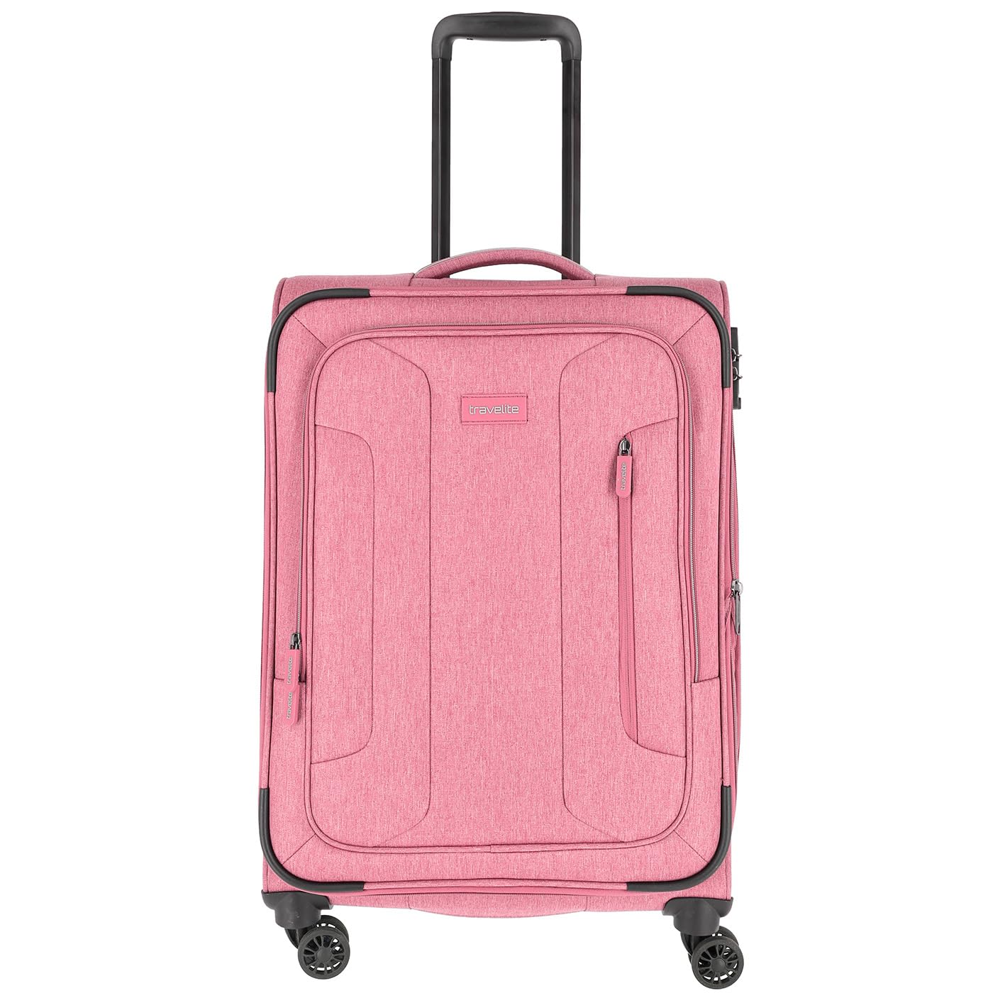 RÜGEN Trolley M 67 Cm – Erweiterbar, 60-66 Liter, 2,9 Kg, Mit TSA-Schloss, Doppelrollen & Vortasche