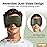 NEWGO Cooling Eye Mask for Puffy Eyes, Cold Eye Mask Eye Ice Pack for After Eyes Surgery, Tension Stress Relief, Itchy Eyes, Headaches, Dark Circles - Army Green