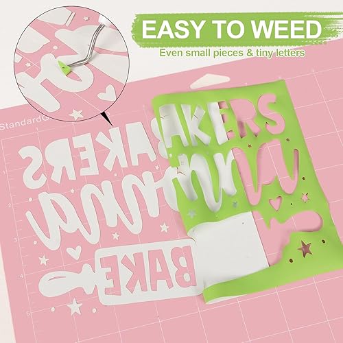 Miniatura 3 de VINYL FROG Vinilo de transferencia de calor 3D de 10 x 6 pies, vinilo de espuma de oliva HTV para planchar en vinilo para bricolaje, diseños de