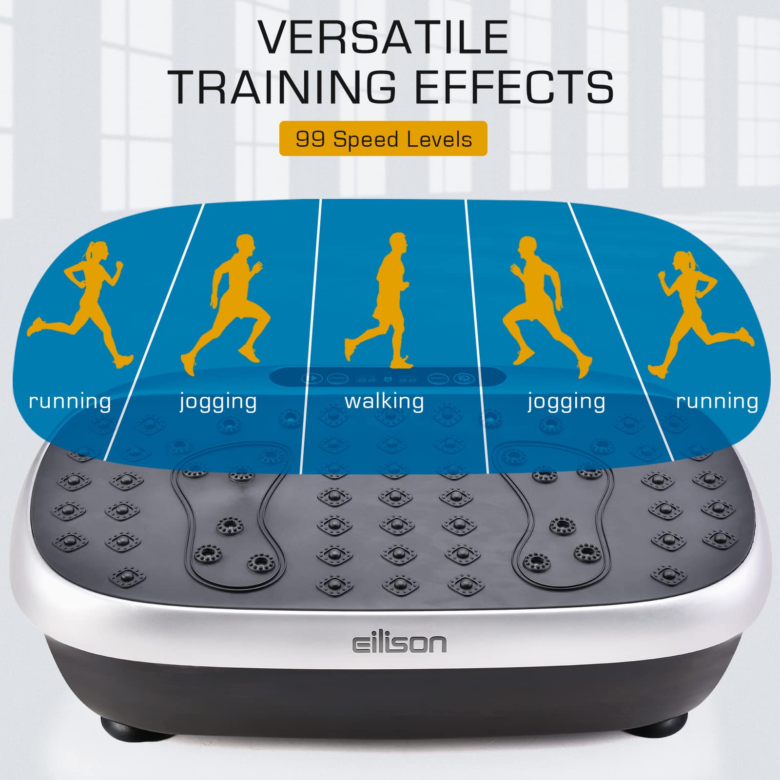 EILISON Atom Vibration Plate Exercise Machine Full Body Vibration