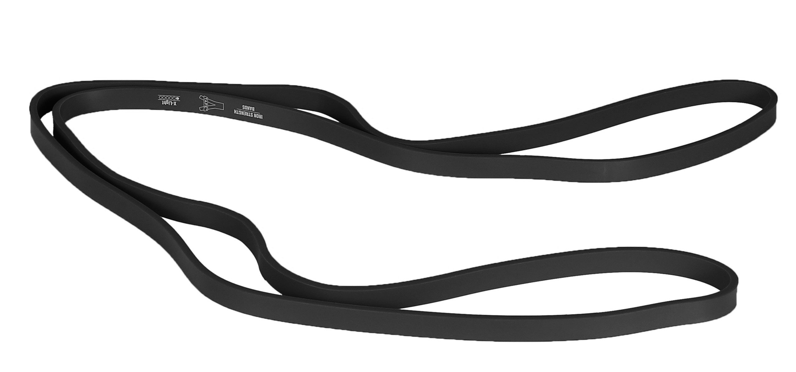 A-TAPE Résistance en Fer Super Loop Bande pour Exercices d'Entraînement, Fitness, Tractions, Gym pour Hommes et Femmes (41 Pouces) (Noir)